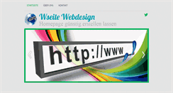 Desktop Screenshot of homepageerstellenlassen.mycylex.de