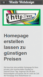 Mobile Screenshot of homepageerstellenlassen.mycylex.de